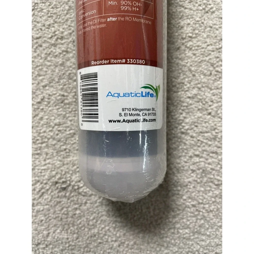 Aquatic Life D1 Twist-In Dual Deionization Replacement Filter Item‎ #330380 NWT
